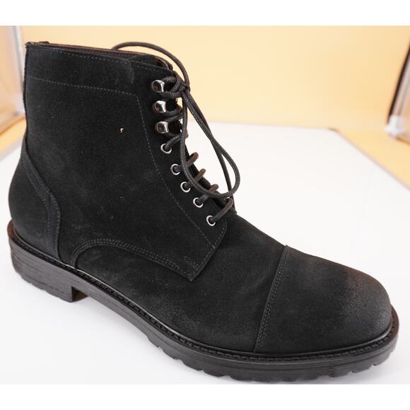 To Boot New York Romero Black Suede Ankle Boots SIze 8 Mens $495 main image 11